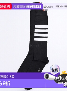 韩国直邮Thom Browne 4BAR 棉质过膝袜 (MAS022B 01690 001)袜子
