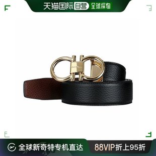 764164 男士 Gancini 韩国直邮 6799 24SS 腰带 双面 Ferragamo