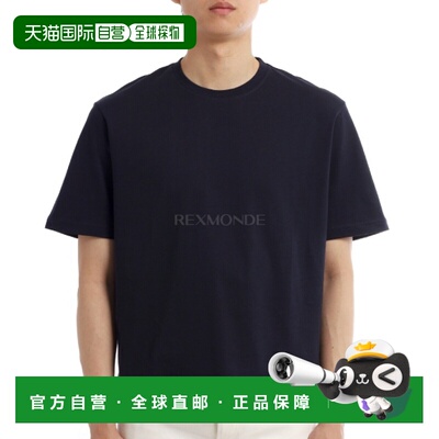 韩国直邮STUDIO NICHOLSON BRIC SNM 短袖T恤 深海军蓝 (1326)