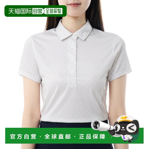 韩国直邮J.LINDEBERG Caitlyn Polo (GWJT15346-O600) 短袖珠地领
