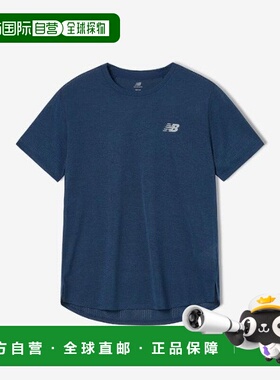 韩国直邮NEW BALANCE 短袖 T 恤 DQJ NBNEF26412-50 女式运动短袖