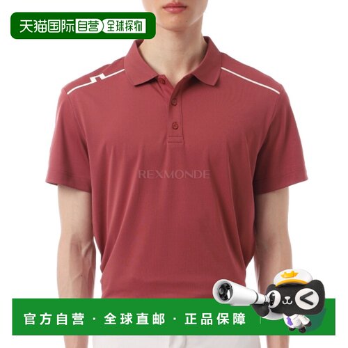 韩国直邮J.LINDEBERG 莱昂内尔 波罗（GMJT14643-E225） 短袖珠地