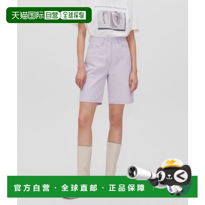 韩国直邮RE RHEE 女士短裤RP2SLO060-0 STRAIGHT LEG DENIM SHORTS