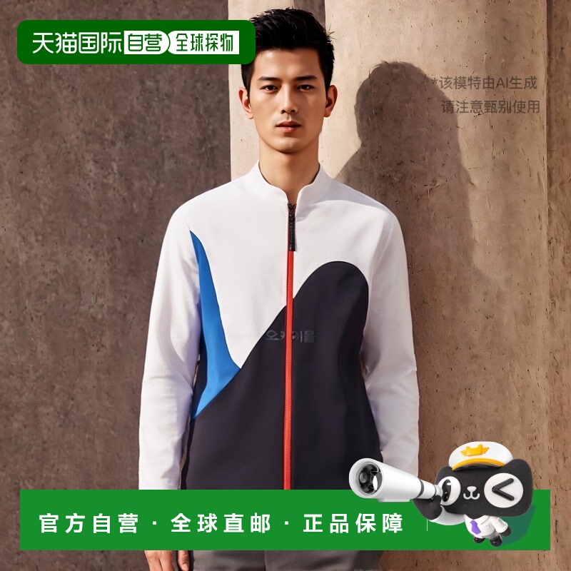 韩国直邮J.LINDEBERG 漩涡全拉链中间层 女士高尔夫上衣 AWJS0787