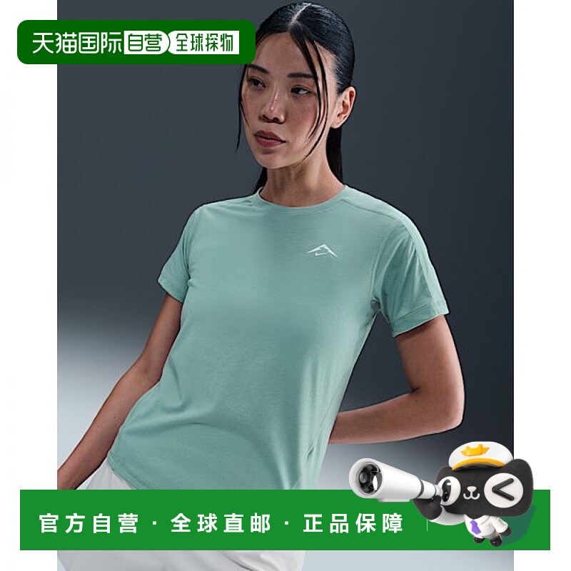 韩国直邮NIKE {仅限店内｝NIKE Trail Women's Dry Fit Short Sle