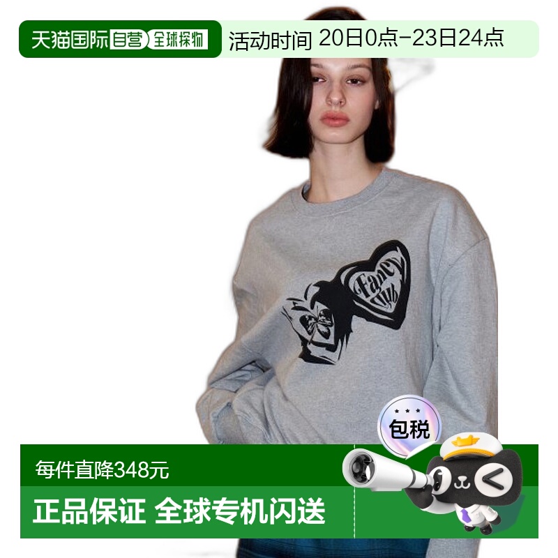 韩国直邮NASTY FANCY CLUB街头辣妹潮牌酷帅休闲时尚新款卫衣F22Z