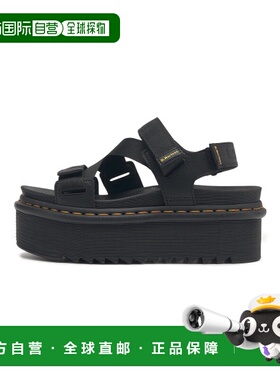 韩国直邮DR.MARTENS马丁博士正品沙滩鞋女款Kimber II Black Athe