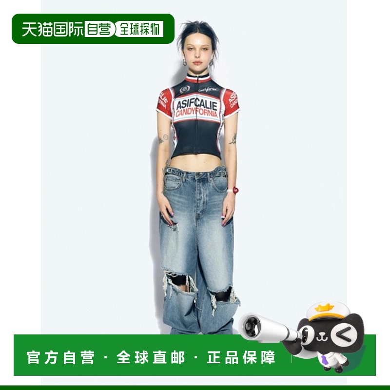 韩国直邮ASIF CALIE 女士自行车骑行服CA24BST007BK ZIPUP BICYCLE
