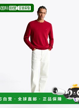 韩国直邮TOMMY HILFIGER 羊绒圆领毛衣 T12F7KPO160MT1XIT