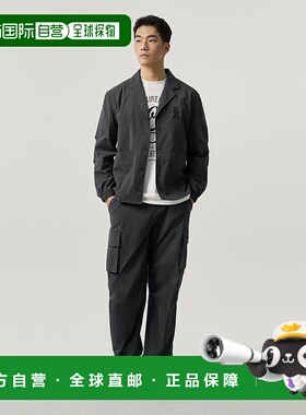 韩国直邮GOALSTUDIO FC 弹性尼龙西装外套-深灰色-G4MJK101夹克