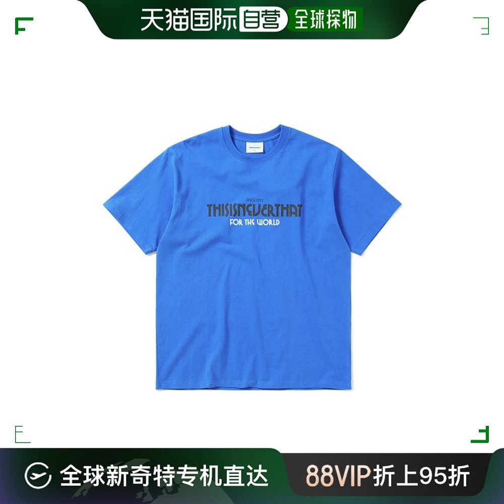 韩国直邮THISISNEVERTHAT T恤Swallow Tee BlueTN233TTSST02BLU-封面