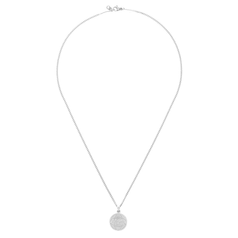 韩国直邮MAHAGRID 运动潮牌男女同款时尚新品银饰挂坠项链MG2BSMA