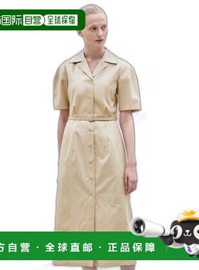 韩国直邮LOEUVRE 女士连衣裙 Volume Sleeve Shirt-Dress SW3MO202