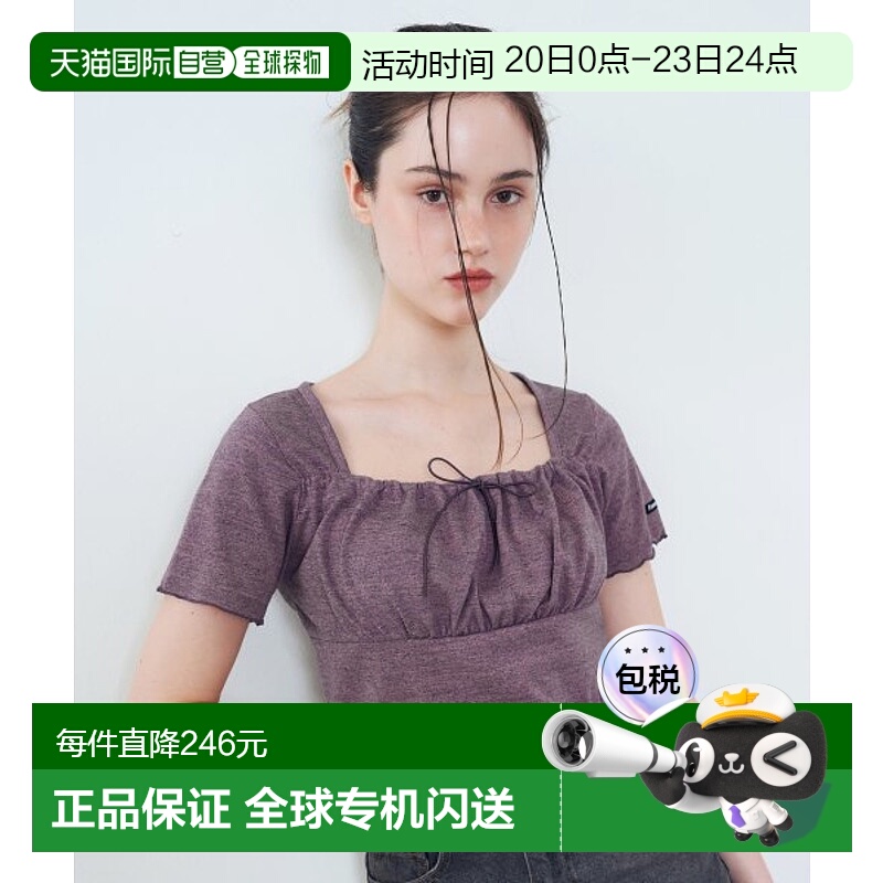 韩国直邮NASTY FANCY CLUB街头辣妹潮牌酷帅休闲时尚新款T恤F23QB