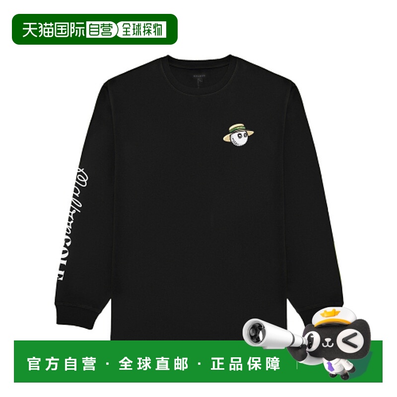 韩国直邮MALBON GOLF 男士T恤  MARINA LS TEE M5111LRL01BLK