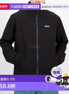 韩国直邮patagonia M's R1 TechFace 夹克（83581-黑色） 防/