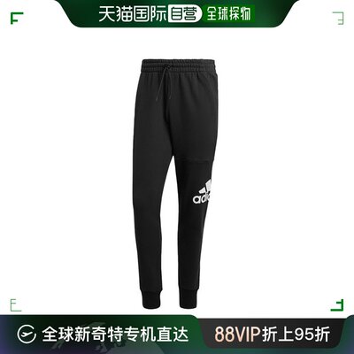 韩国直邮Adidas 运动长裤 [Adidas] M 大商标 法国鱼鳞布 毛袖口