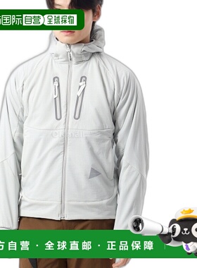 韩国直邮AND WANDER Alpha Air 连帽衫 - L.灰色 (5744231112-021