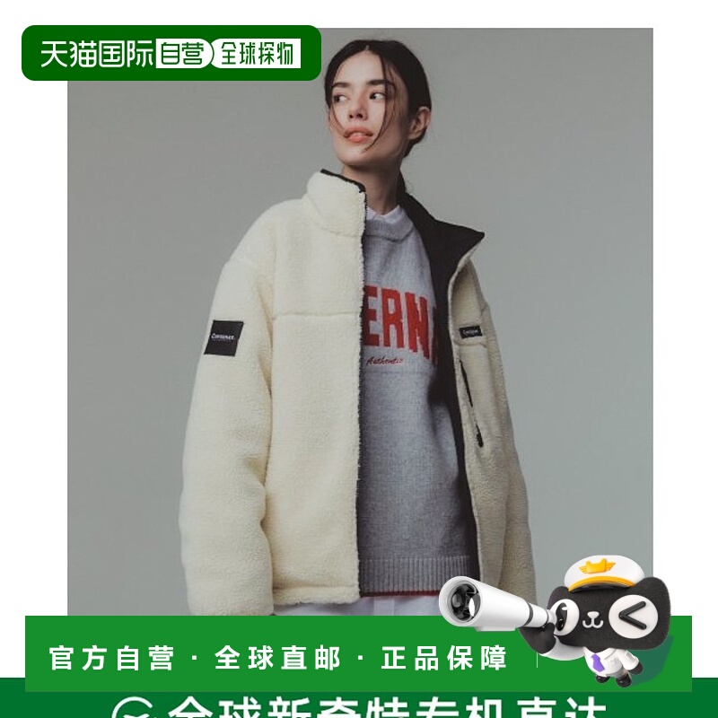 韩国直邮COVERNAT 运动卫衣/套头衫CO2203JK02IV公用