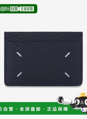 韩国直邮MAISON MARGIELA 4 针细长 3CC 卡套 - 深蓝色 SA1VX0005