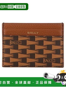 韩国直邮BALLY MLB02B TP047 I8D4O 佩南特徽标持卡人钱包 144733