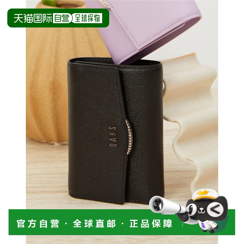 韩国直邮DAKS WOMEN ACC DCWA3E921BK卡包BLACK女士
