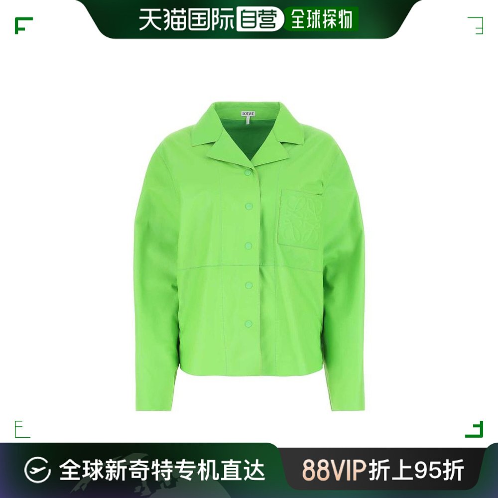 韩国直邮LOEWE23SS衬衫女S540Y31L08 FLUOGREENGreen