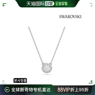 韩国直邮[SWAROVSKI/本社正品] Constella 铑 发卡 项链