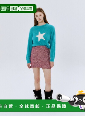 韩国直邮margarin fingers韩版少女小清新甜美自然气质半身裙3018