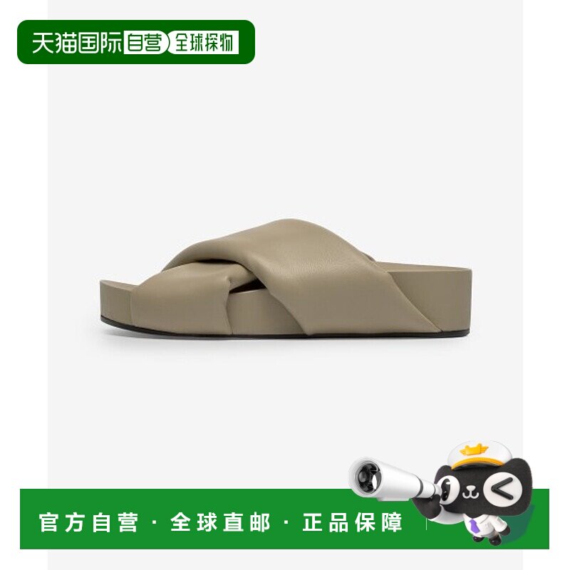 韩国直邮JILSANDER潮奢 女鞋 JS38044A15004217NAPPA SLIDES女士