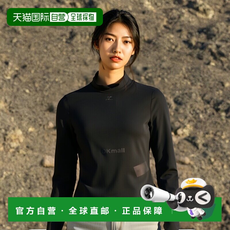 韩国直邮Courreges 323JTO182JS0088 女士长袖通勤上衣针织衫