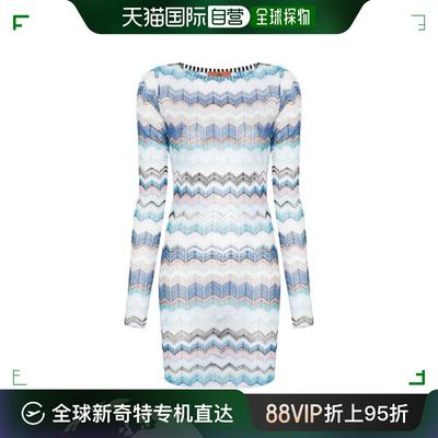 韩国直邮MISSONI24SS短袖T恤女MC22SL00BT006VS72DX Blue