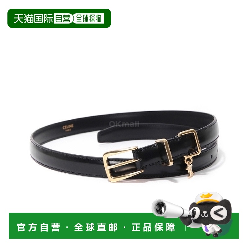 韩国直邮CELINE 优雅魅力小公牛皮腰带 (45BBQ3A01 38NO) 腰带