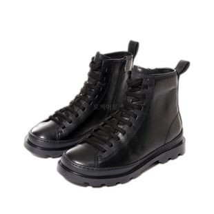 韩国直邮Camper 通用牛皮靴子新奇秋冬冬季复古厚底中筒靴男靴