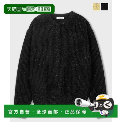 韩国直邮MIMTHEWARDROBE男士男针织M232KN2BK COOKIE WOOL HEAVY