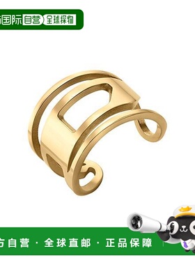 韩国直邮DIESEL [官方正品] DX1569710 椭圆形 D 标志开口戒指 14