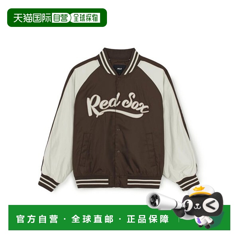 韩国直邮MLB [CarinaPICK] 尼龙拼接集体校服夹克（3AJPB0954-43B