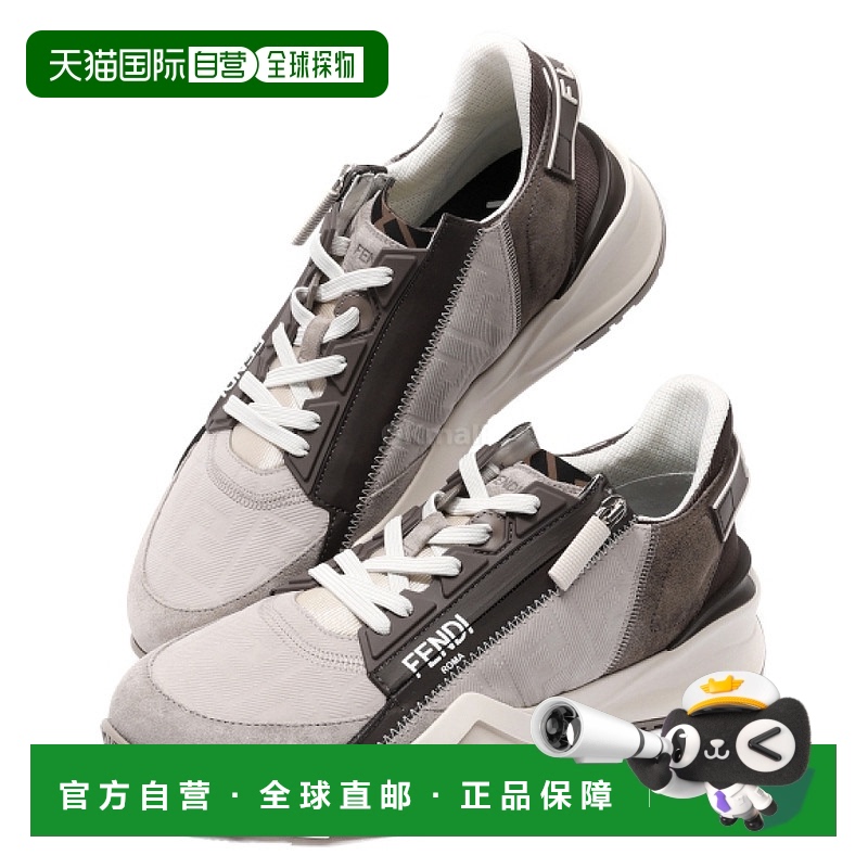 韩国直邮FENDI Flow Sneaker Navuk FF(7E1766 AU2O F1SVP) 运