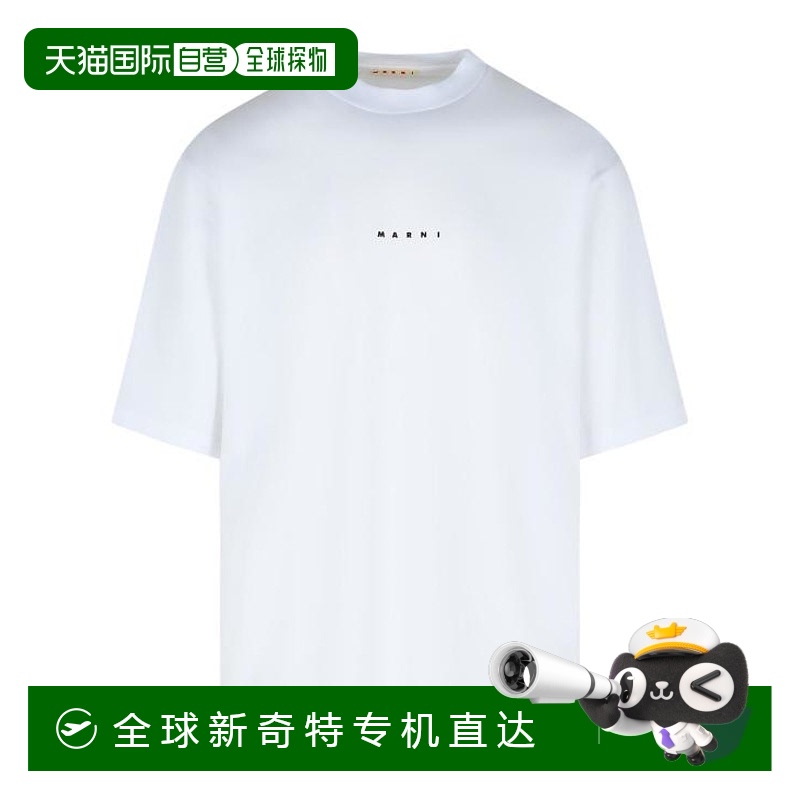 韩国直邮MARNI25SSPOLOT恤男HUMU0223P1 USCS87LOW01 White