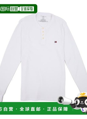 韩国直邮TOMMY HILFIGER 长袖亨利领衬衫 09T4076-100