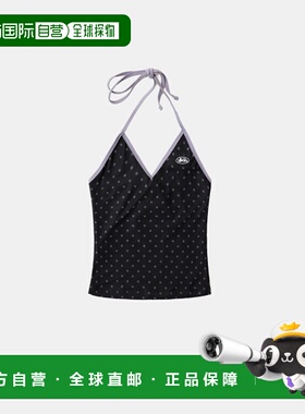 韩国直邮BADBLOOD 女士吊带衫w-tnk25-057 [AQUA] Splash Dot Halt