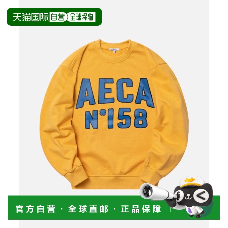 韩国直邮AECA 男士卫衣AWCMFWBBTSSOV002A5YA OVERSIZE TEAM AECA