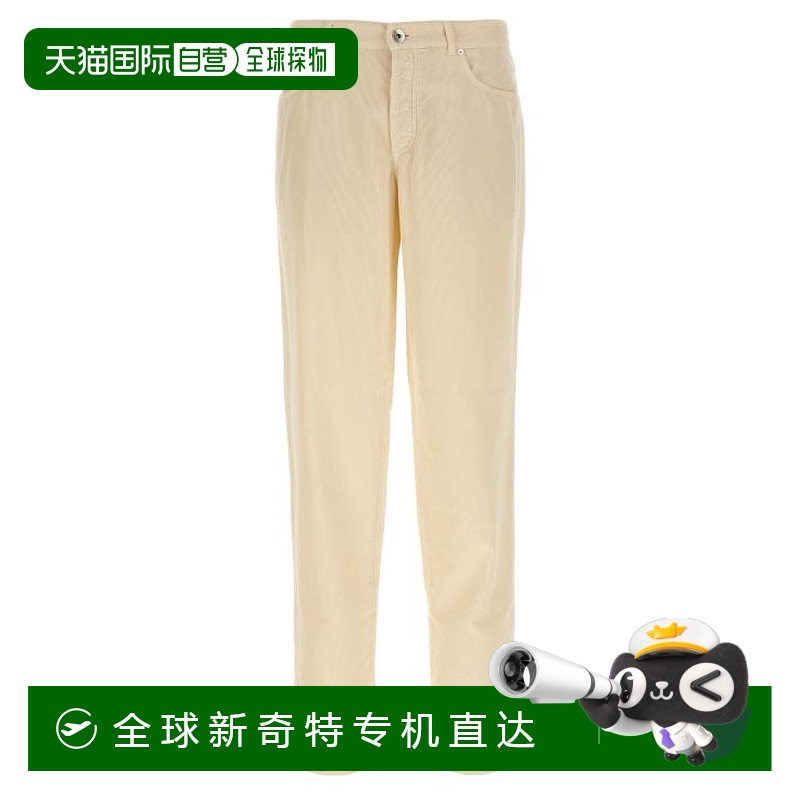 韩国直邮BRUNELLO CUCINELLI24FW直筒裤男M279DI1780C5797 White
