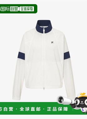 韩国直邮FILA [2colours1] 女式弹力奖杯图案风衣 FS253JK11F001