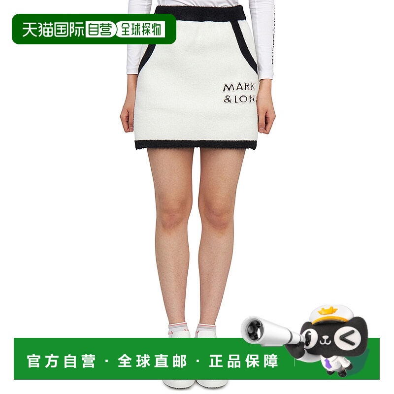 1h可退 韩国直邮MARK & LONA MLW 2D AE11 WHITE 女士 高尔夫球裙