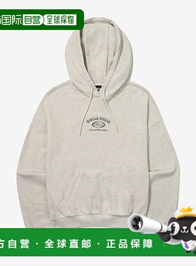 韩国直邮FILA Wheela 连帽衫 PQF FS2POG3153F-OTM 半圆领小徽标