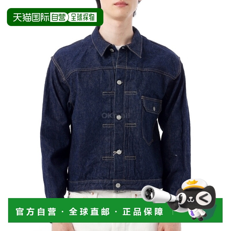 韩国直邮ORSLOW TYPE1 40 年代褶裥前襟衬衫 一次洗涤 (03-6011-8