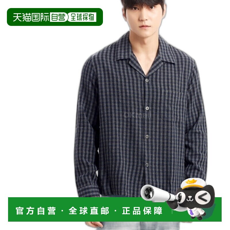 韩国直邮OUR LEGACY HEUSEN 衬衫 主要格纹乡村羊毛 (M4242HP) 长