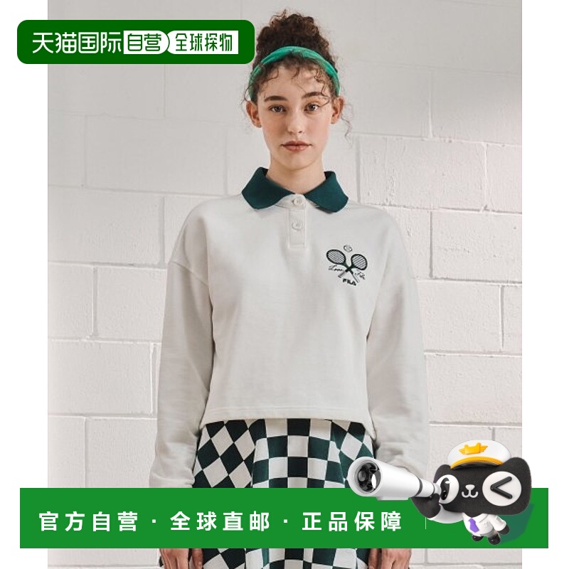 韩国直邮FILA 女士女士卫衣/绒衫1100FS2POE3354FOWH