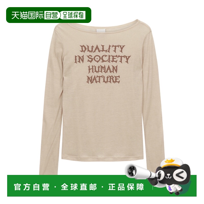 韩国直邮GOTTER GALLERY 女士女装T恤 GT25WSTP04BE HUMAN NATURE